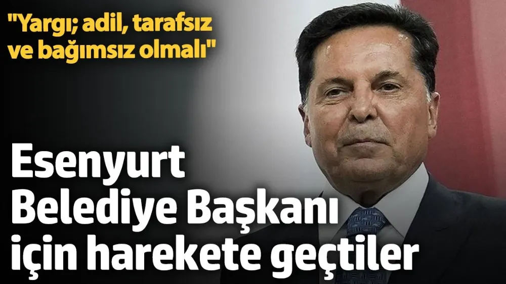 Esenyurt Belediye Başkanı Ahmet Özer