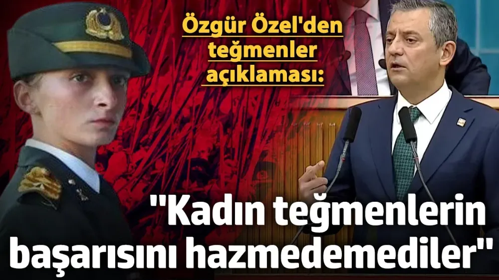 Özgür Özel soruşturma açılan teğmenler hakkında konuştu