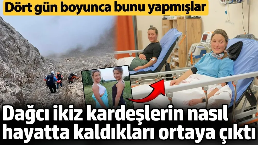 Belaruslu dağcı ikiz kardeşlerin nasıl hayatta kaldıkları ortaya çıktı. 