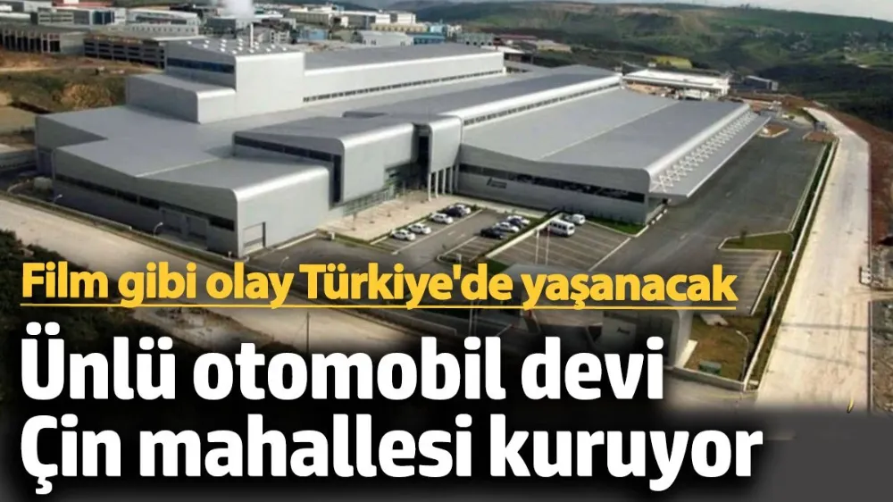 Ünlü otomobil devi Manisa