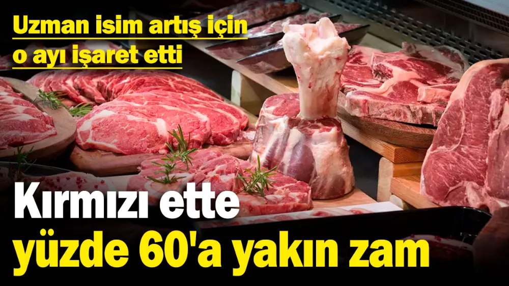 Kırmızı ette yüzde 60