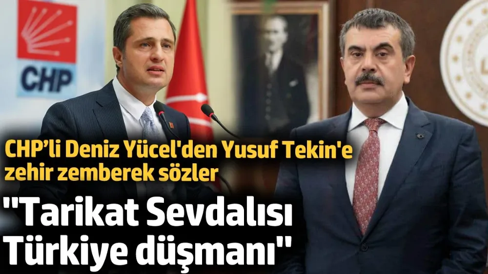 CHP’li isimden Yusuf Tekin