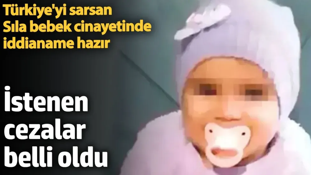 Sıla bebeğin ölümüne ilişkin soruşturmada iddianameler hazırlandı. 