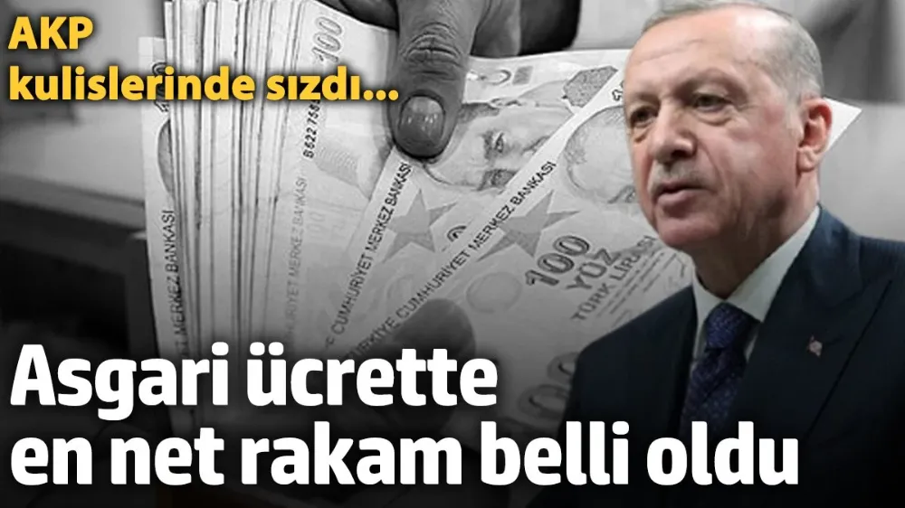 Asgari ücrette en net rakam belli oldu! 