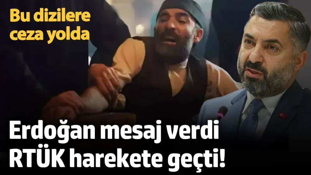 Erdoğan mesajı verdi, RTÜK harekete geçti! 