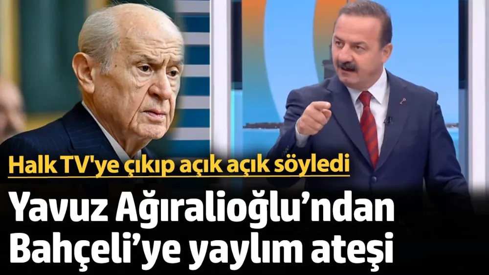 Ağıralioğlu’ndan Bahçeli’ye Halk TV