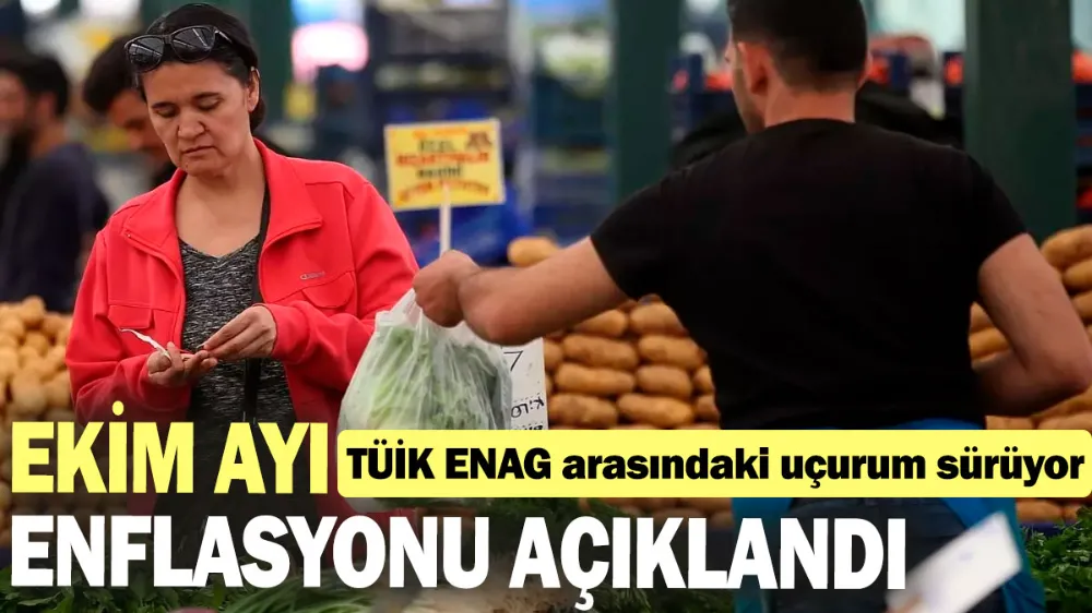 SON DAKİKA: TÜİK ekim enflasyonunu açıkladı