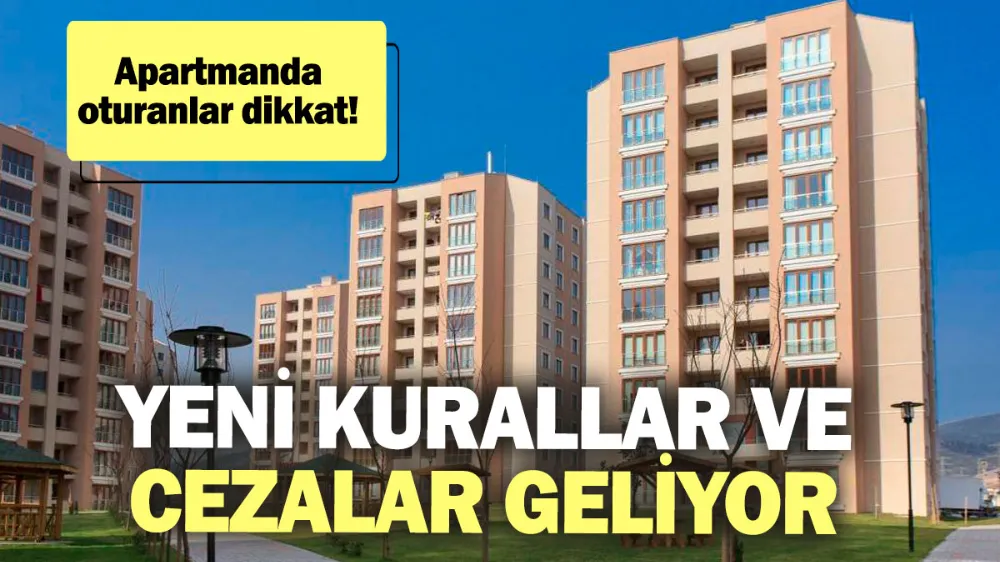 Apartmanda oturanlar dikkat! 