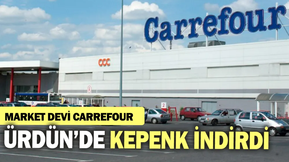 Market devi Carrefour Ürdün