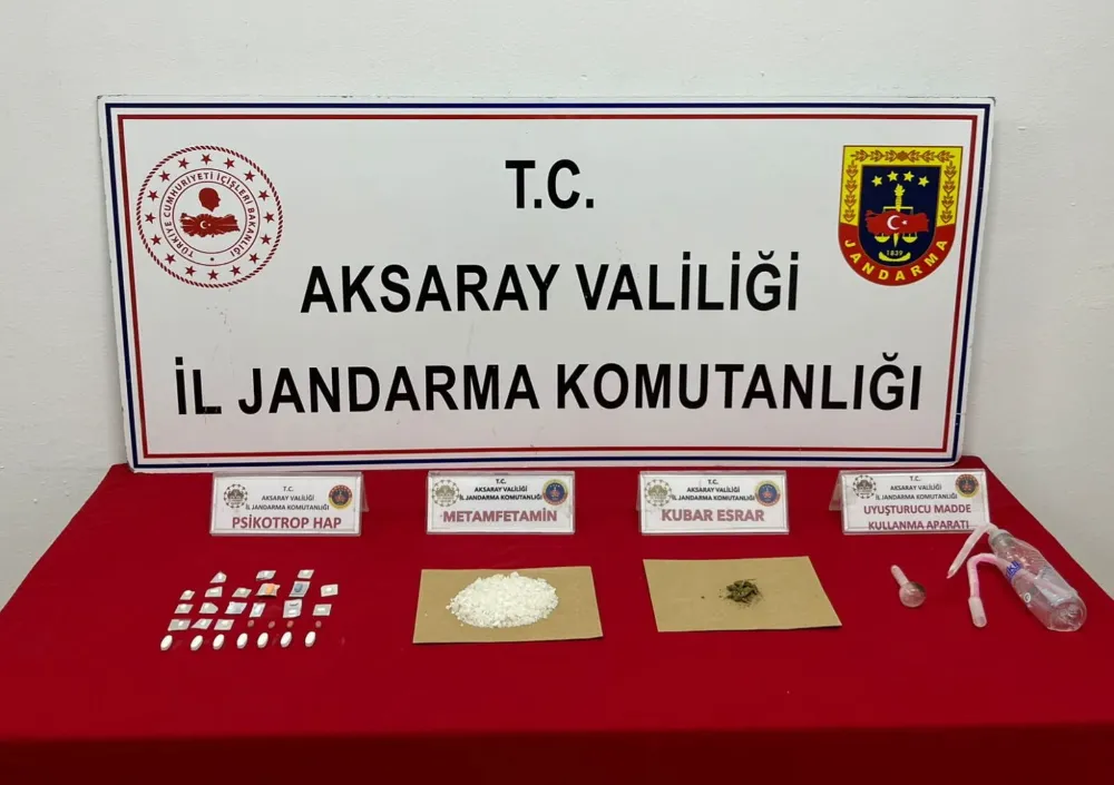 Aksaray İl Jandarma’dan Uyuşturucu Tacirlerine Darbe 