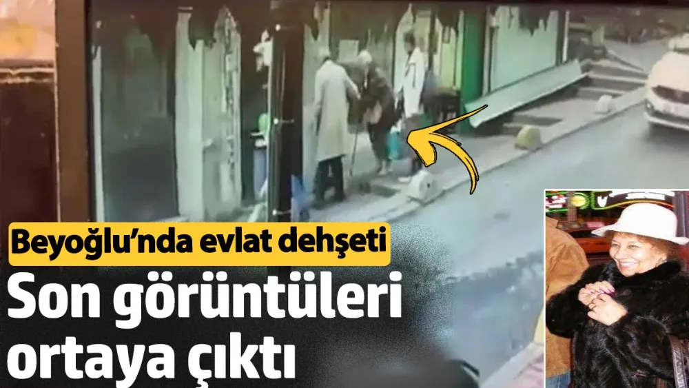 Beyoğlu’nda evlat dehşeti