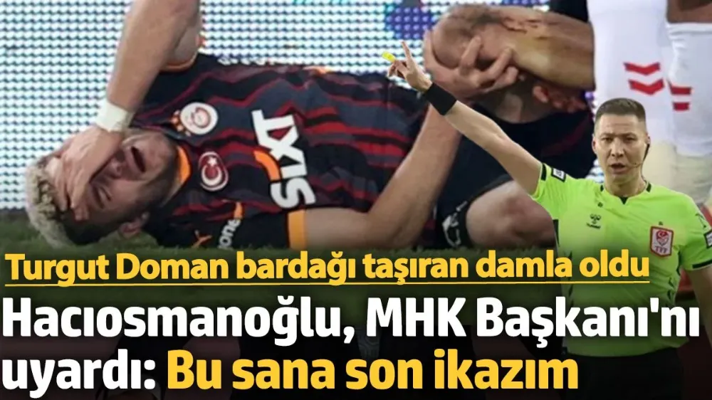 Hacıosmanoğlu, MHK Başkanı’na 