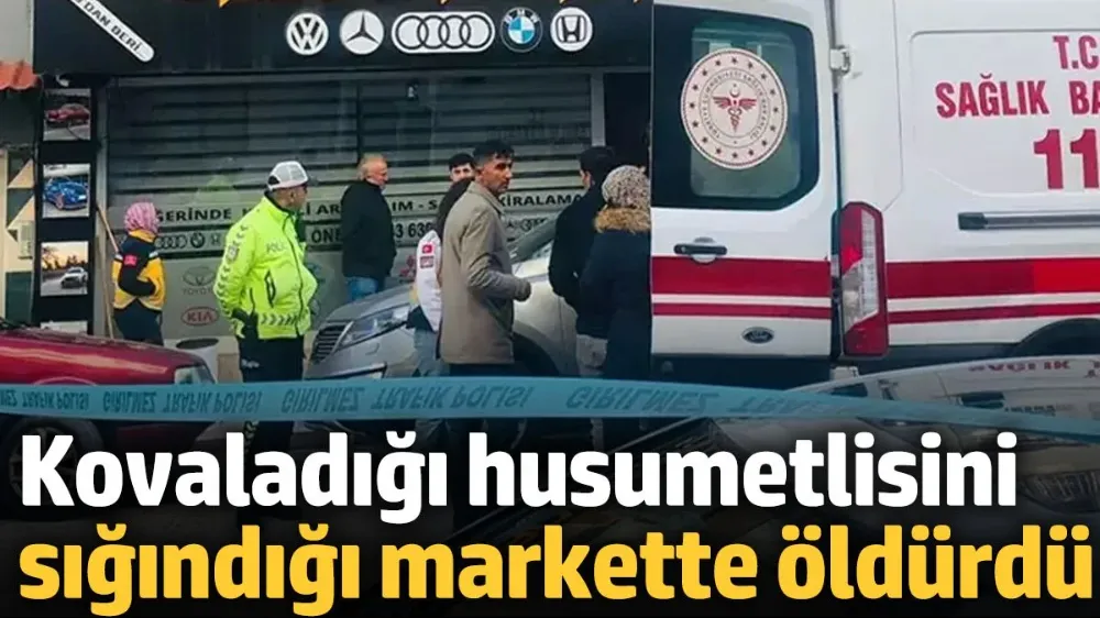 Kovaladığı husumetlisini sığındığı iş yerinde öldürdü