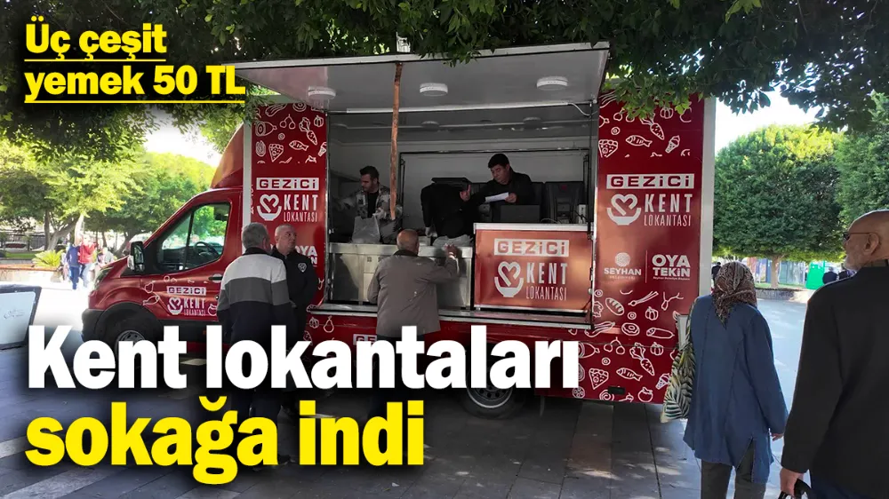 Kent lokantaları sokağa indi! Üç çeşit yemek 50 TL