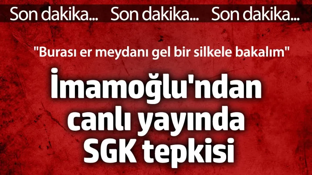 Burası er meydanı gel bir silkele bakalım