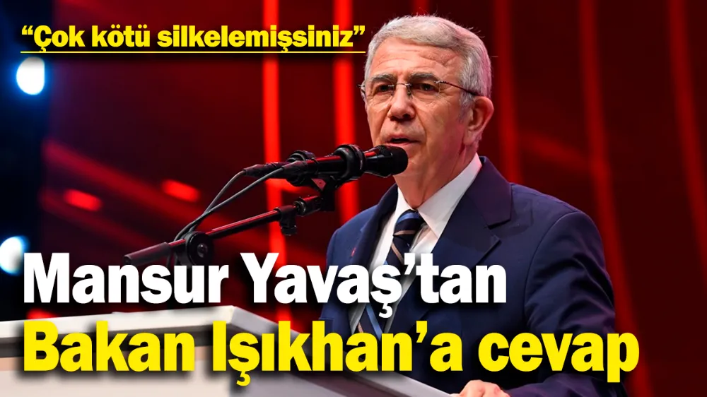 Mansur Yavaş’tan Bakan Işıkhan’a ‘Melih Gökçek’ hatırlatması