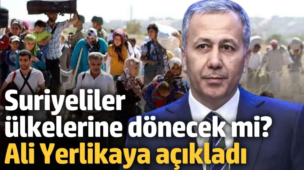 Suriyeliler ülkelerine dönecek mi? 