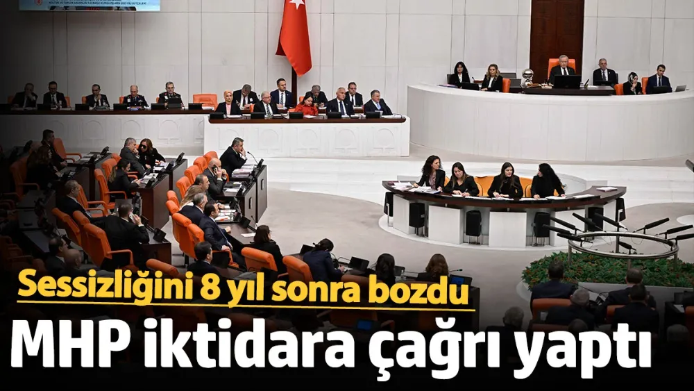 MHP iktidara çağrı yaptı! 