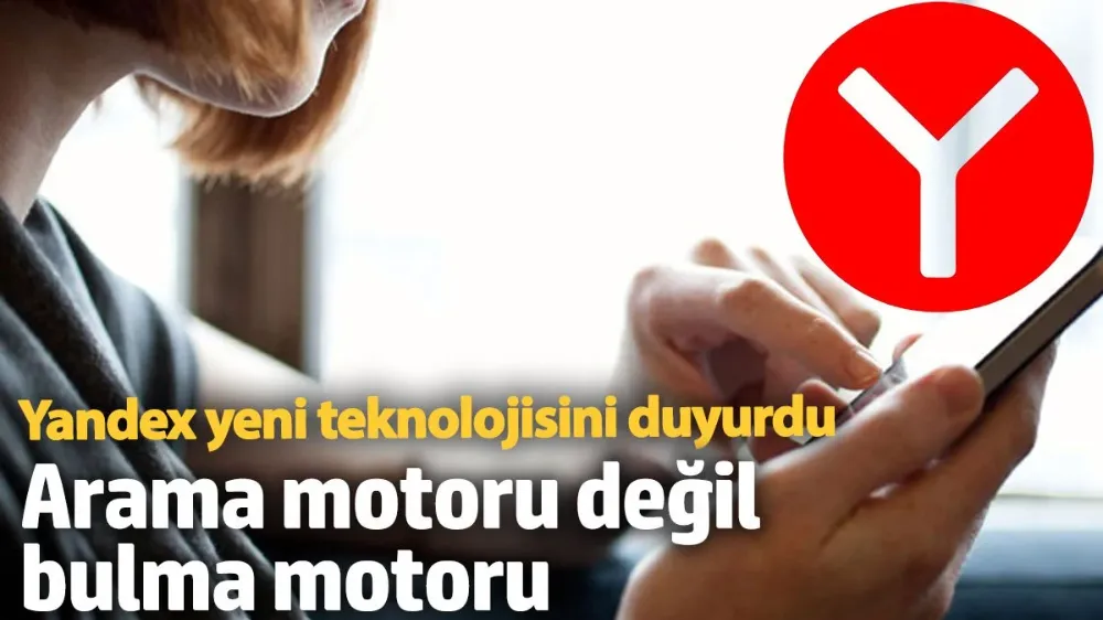 Arama motoru değil bulma motoru