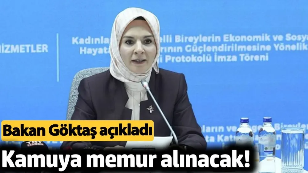 Kamuya memur alınacak! 