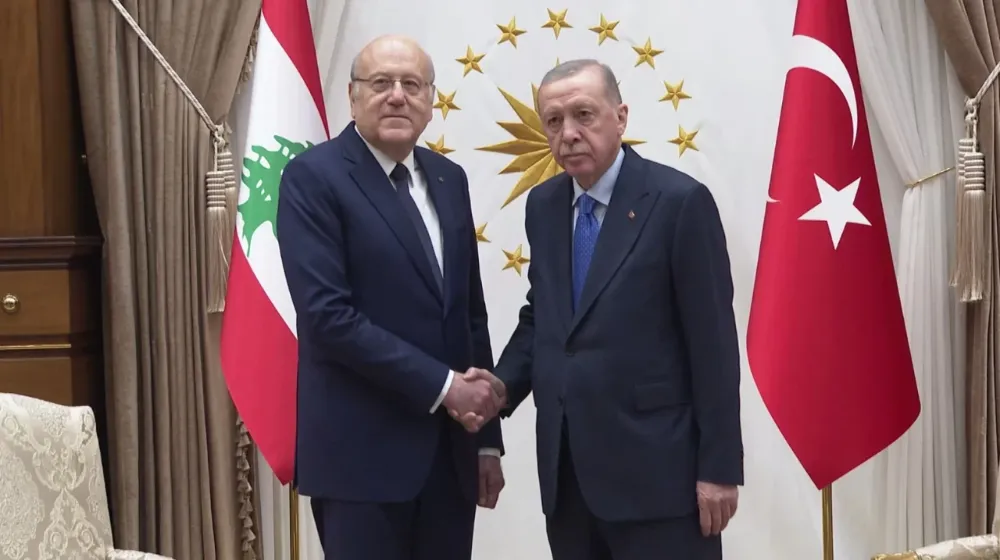 Erdoğan ve Mikati bir araya geldi