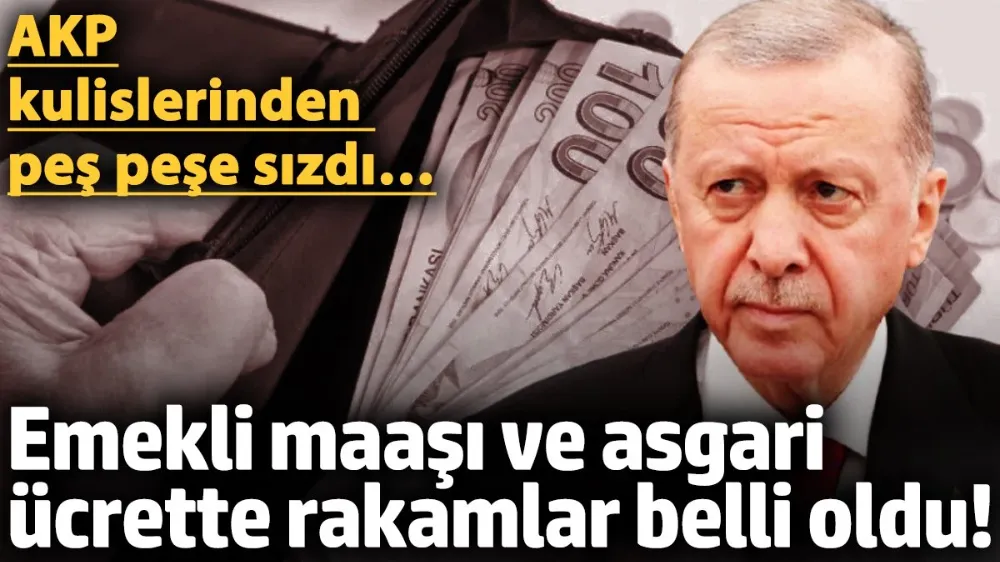 Emekli maaşı ve asgari ücrette son rakamlar belli oldu! 