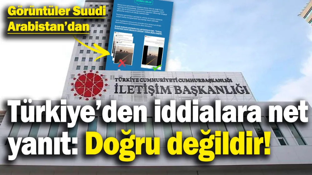 Türkiye hakkındaki Suriye iddialarına net yanıt