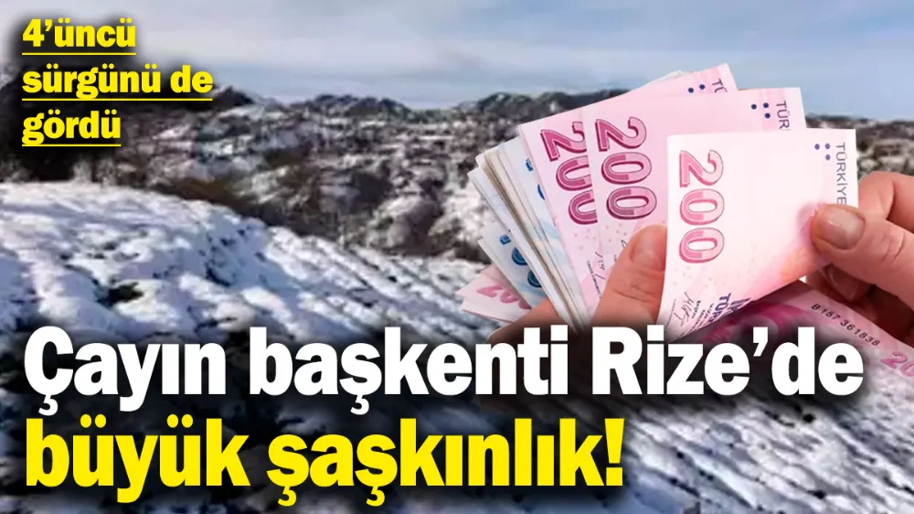 Çayın başkenti Rize