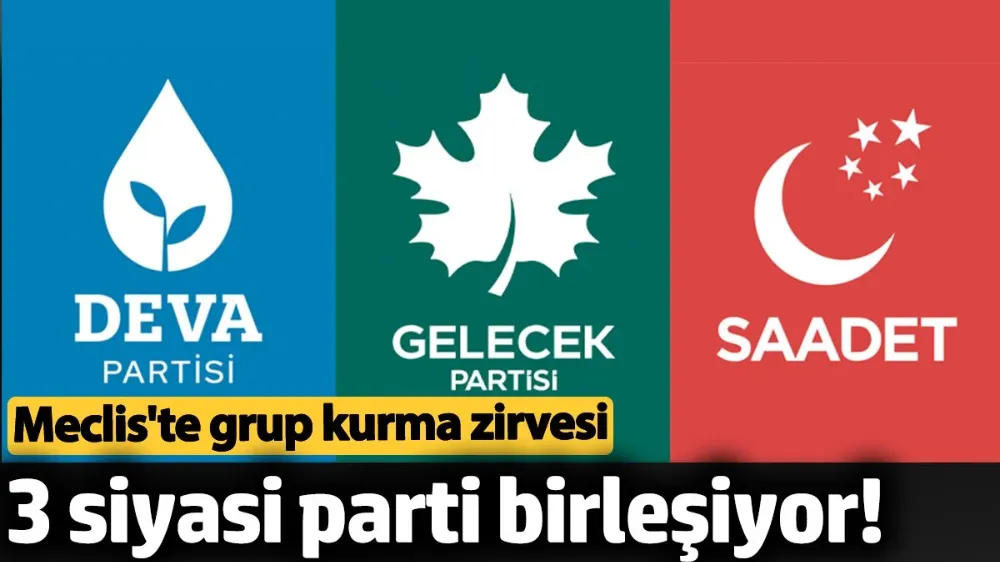 3 siyasi parti birleşiyor! 