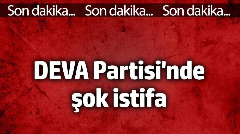 Mustafa Yeneroğlu DEVA Partisi