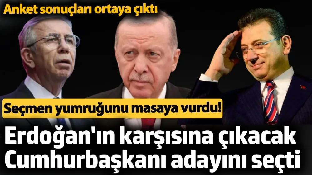 Seçmenler Erdoğan