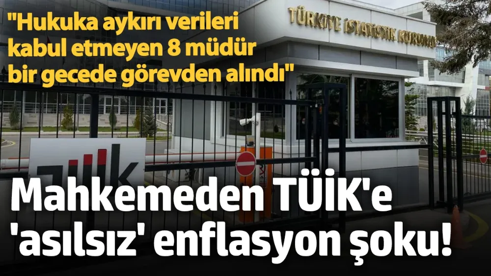 Mahkemeden TÜİK’e 