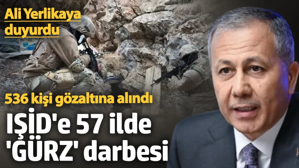 57 ilde IŞİD operasyonu!  536 şüpheli yakalandı