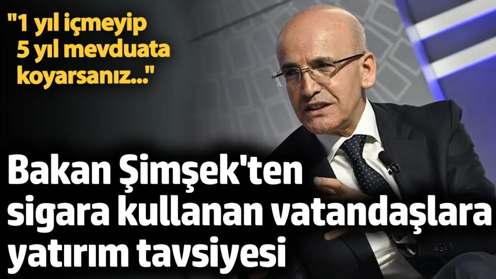 1 yıl sigara içmeyip 5 yıl mevduata koyarsanız...