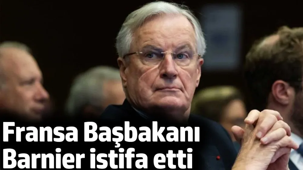 Fransa Başbakanı Barnier istifa etti