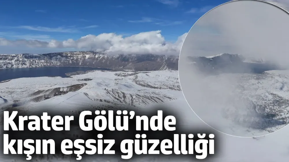 Nemrut’ta kışın eşsiz güzelliği