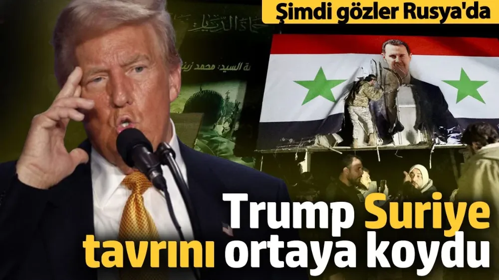 Trump Suriye tavrını ortaya koydu! 