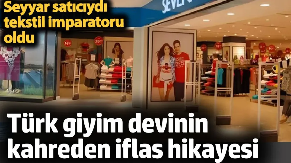 Türk giyim devinin kahreden iflas hikayesi. 