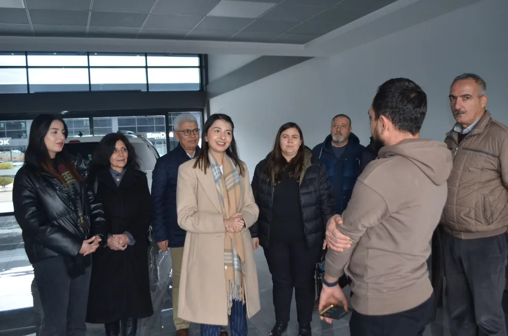 DEMİR, Aksaray Yeni Sanayi Sitesi Esnafını ziyaret etti