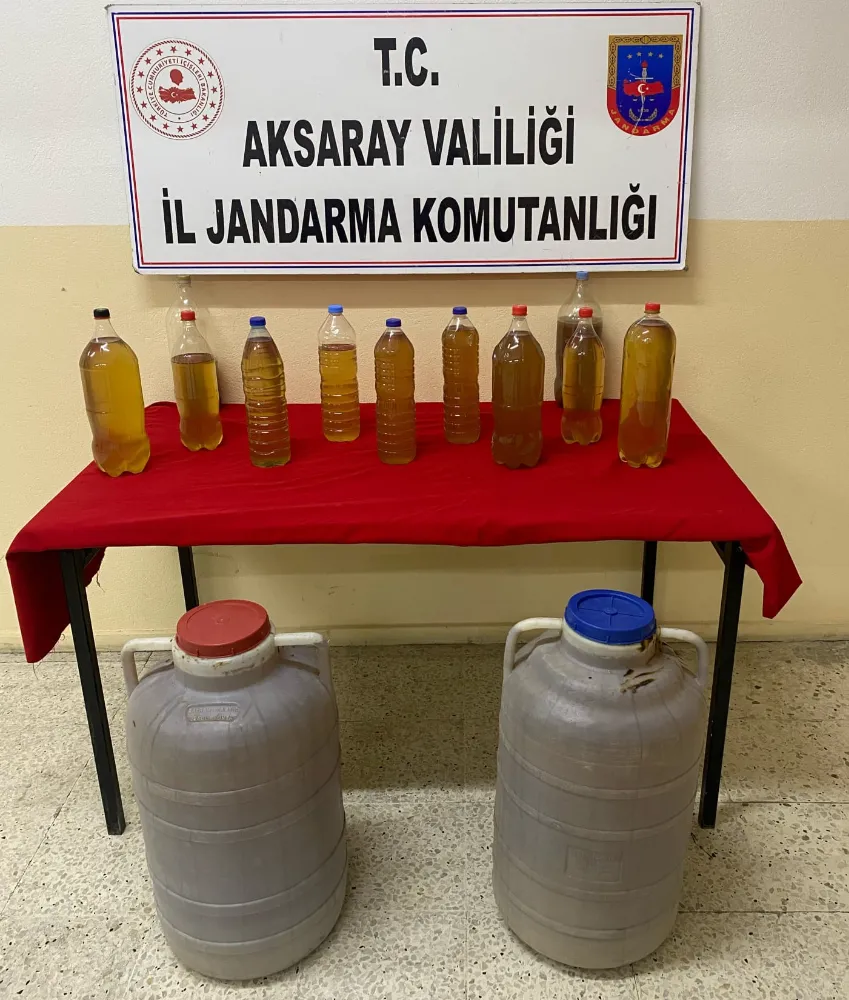 150 Litre Sahte Şarap Yakalandı