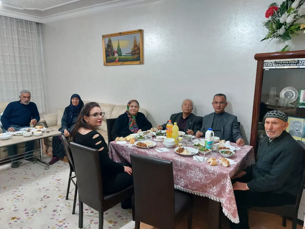 Karacaer, Şehit ailesiyle iftarda buluştu