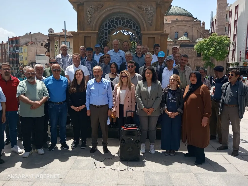 ÖZDEMİR “Emeklilerimiz  lütuf degil, hakkını istiyor “