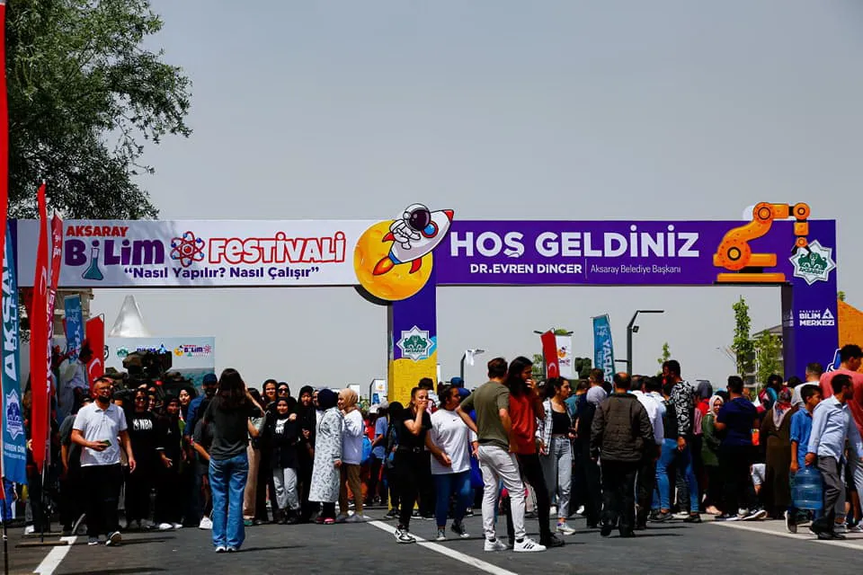 Aksaray  Bilim Festivali bu yıl 3’üncü kez kapılarını ziyaretçilere açıyor