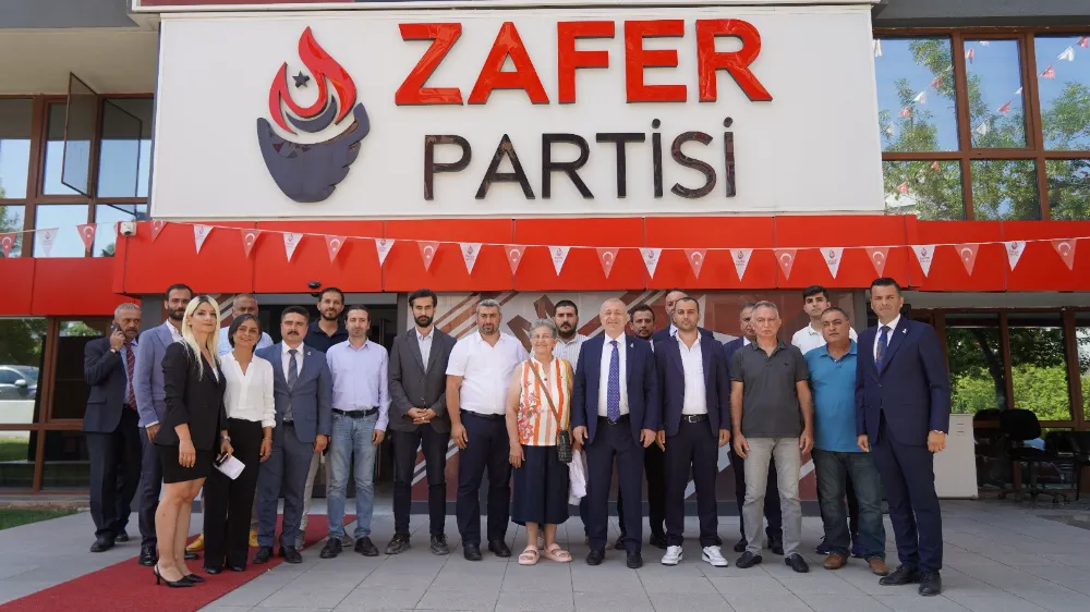 Hatay’da Rezerv Alan Yasası mağdurları Özdağ’ı ziyaret etti