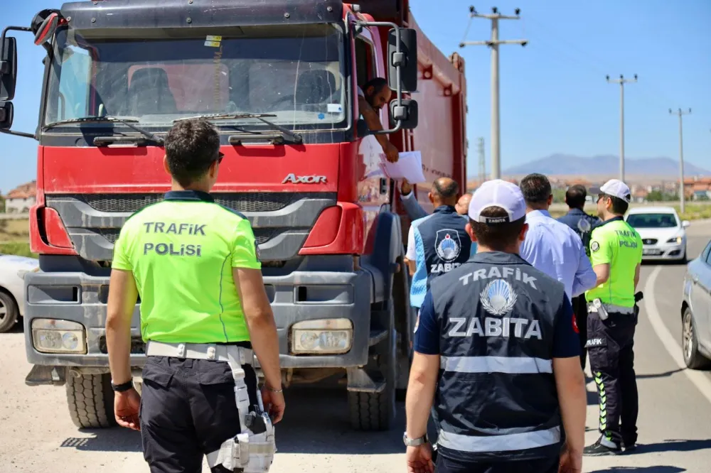 Aksaray Belediyesinden İzinsiz Hafriyata Tedbir