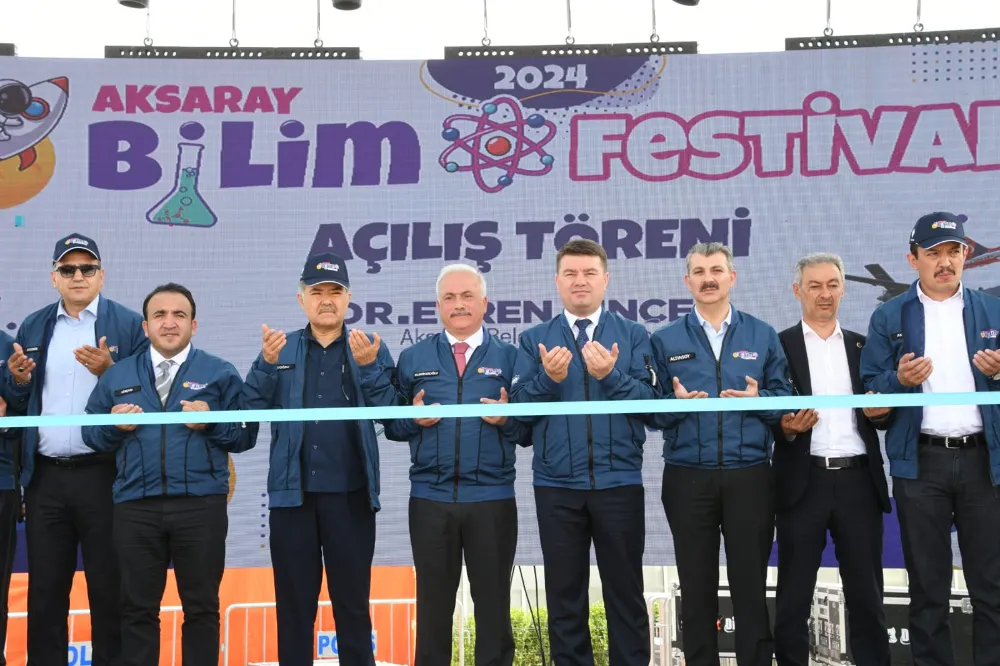 3.Aksaray Bilim Festivalinin Açılışı Gerçekleşti