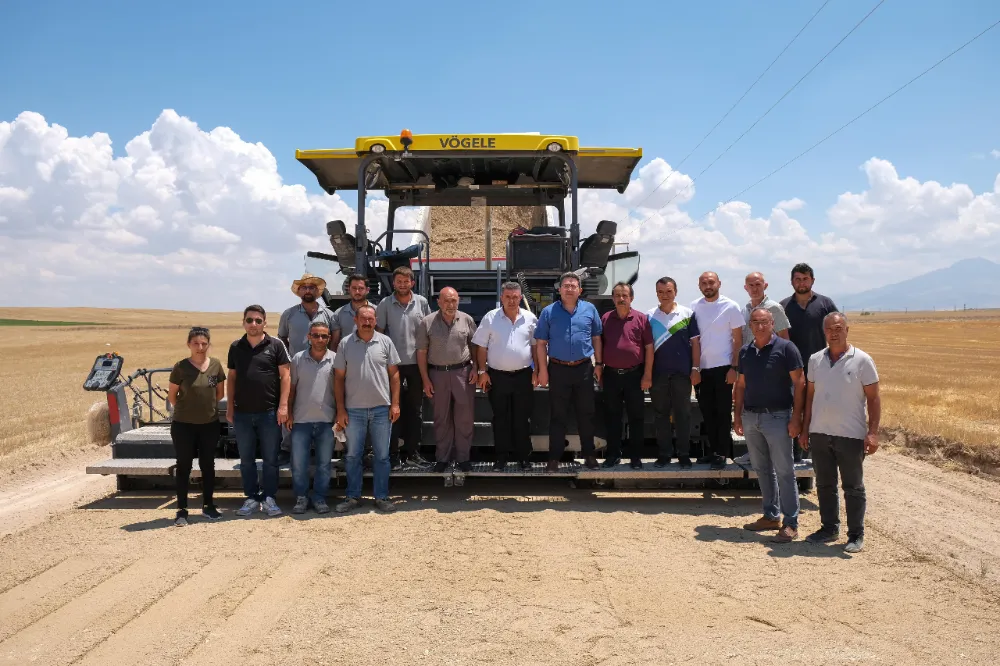 Aksaray İGM üyeleri yol çalışmalarını inceledi