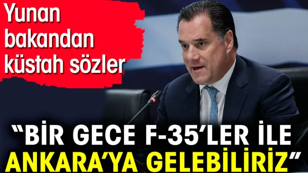 Yunan bakandan küstah sözler: Bir gece F-35’ler ile Ankara’ya gelebiliriz