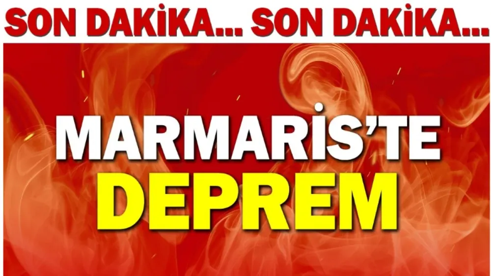 Son Dakika... Marmaris