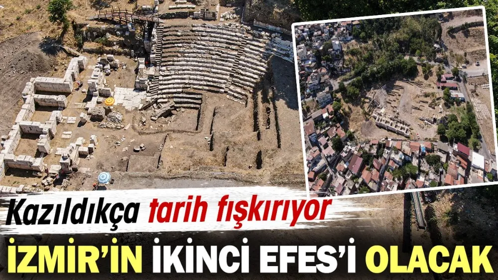 Kazıldıkça tarih fışkırıyor...